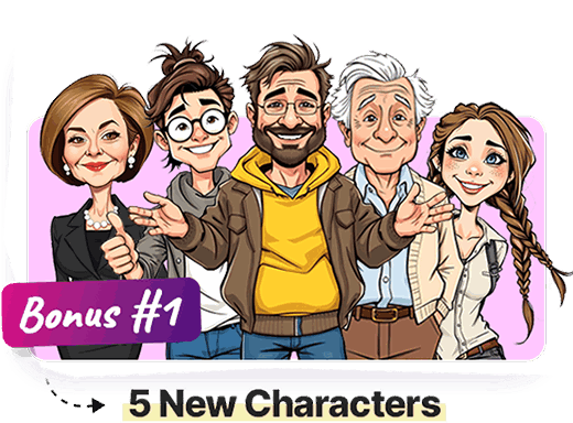 Bonus #1: 5 New Characters